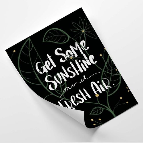 Plakat, Get some sunshine 40x60 na Arena.pl