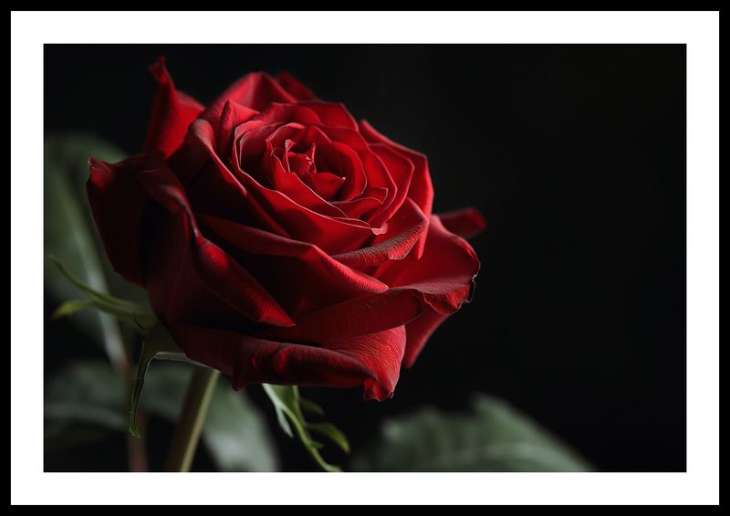 Plakat 60x40cm Róża w Półcieniu zdjęcie 3