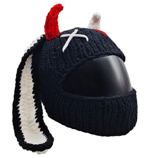 Czapka na kask Horned Devil Rider zdjęcie 4