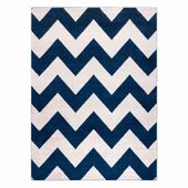 RUG/LU/ESMEA/ZIGZAK2/BLUE+WHITE/140x190