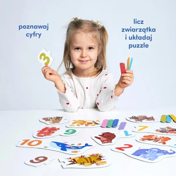 CzuCzu. Puzzle do pary Cyferki 3+ zdjęcie 5