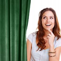 Designerska Zasłona Welwet Na Taśmie Żabki 140x270 Haczyki Tunel Agrafki