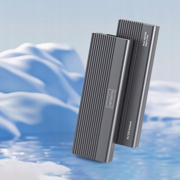 Obudowa Dysku SSD Adapter m.2 SATA NGFF USB-C USB 3.0 Kieszeń na dysk m2 zdjęcie 6