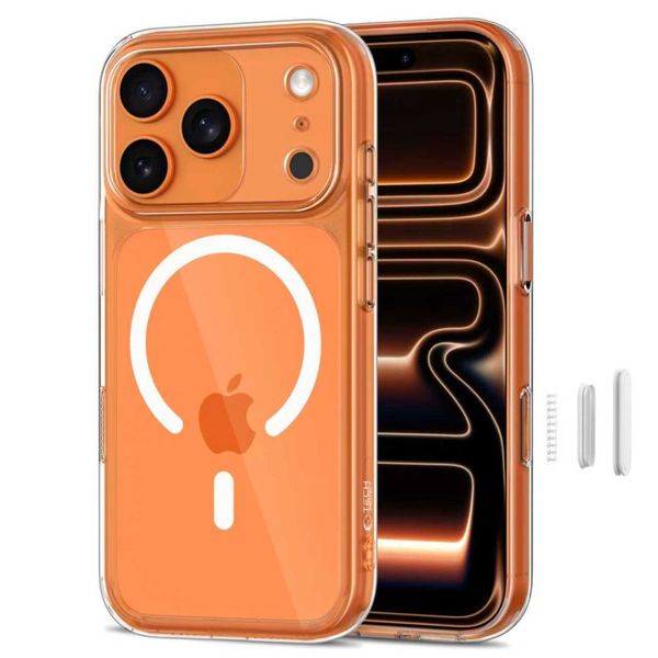 TECH-PROTECT MAGPEAK MAGSAFE CC IPHONE 17 PRO CLEAR zdjęcie 3