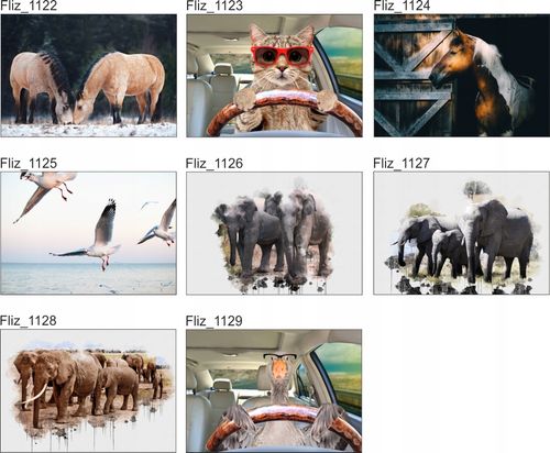 FOTOTAPETA widok okno konie mur cegła 3D 200x130 na Arena.pl