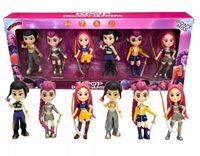 ZESTAW 6 FIGUREK K-POP DEMON HUNTERS LALKI BOHATEROWIE AKCJI