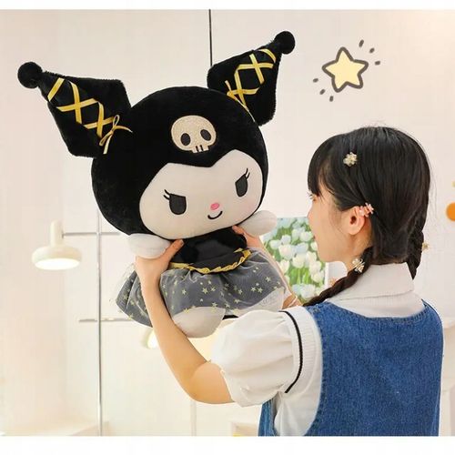 Maskotka Hello Kitty Pluszowa Kuromi Kotek Pluszak Przytulanka Duża 35cm na Arena.pl