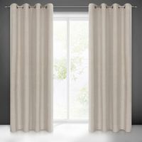 Zasłona gotowa na przelotkach LIDIA 140x250 Eurofirany beżowa