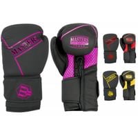 Rękawice bokserskie RPU-BLACK 012325-0210 czarno - żółty+12 oz