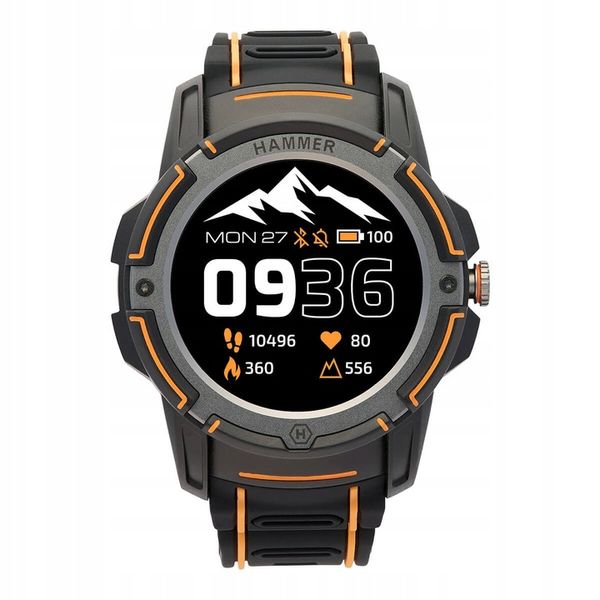 HAMMER Watch Plus AMOLED, GPS, Smartwatch Sportowy zdjęcie 8