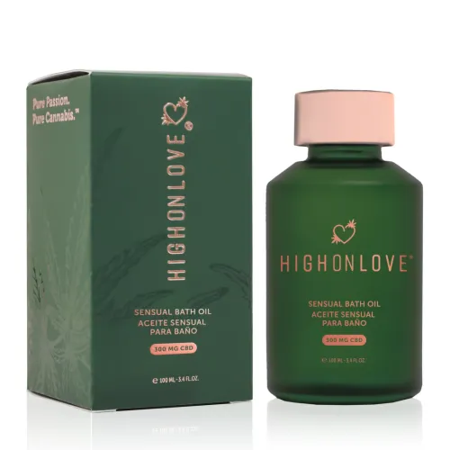 highonlove cbd bath & body oil 100ml - luksusowy olejek do kąpieli i ciała na Arena.pl
