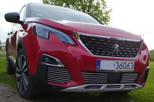 PEUGEOT 5008 II - Listwy CHROM GRILL atrapa Tuning na Arena.pl