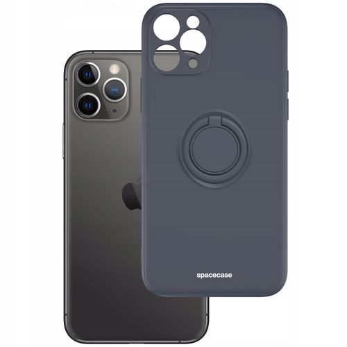 ETUI MATOWE DO IPHONE 11 PRO SPACECASE SILICONE RING SILIKONOWE + SZKŁO na Arena.pl