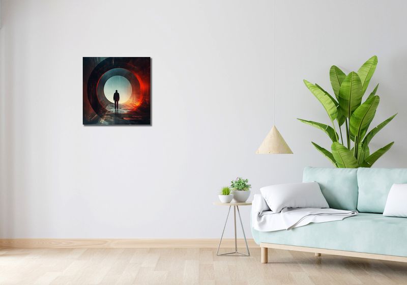 Obraz 50x50cm Portal do Świata zdjęcie 2
