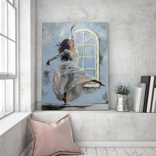 Obraz na płótnie - Canvas, Tancerka 3 70x100 na Arena.pl