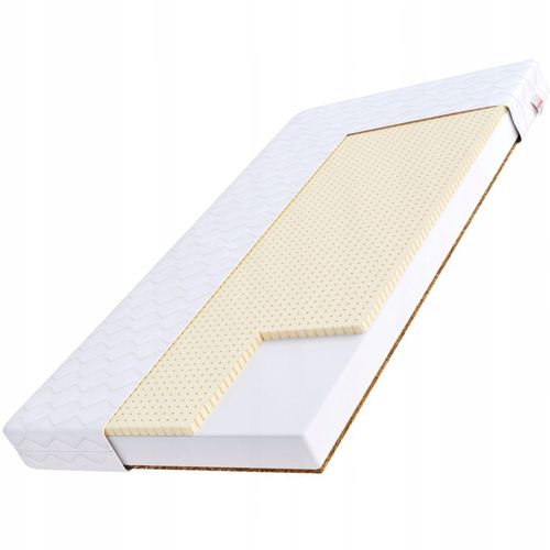 Materac LATEKSOWY 160x200 KOKOS LATEKS PERFOROWANY stabilność przewiewność na Arena.pl