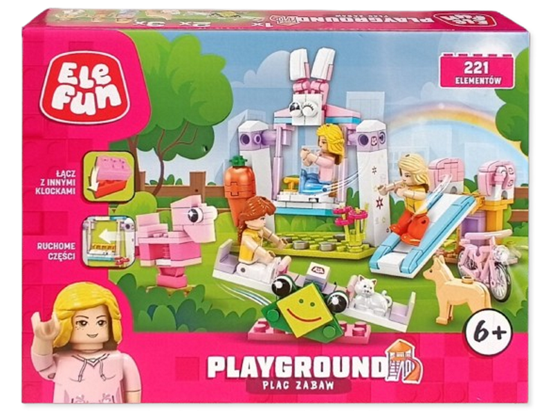 Klocki Elefun - Playground - Plac zabaw 8822 zdjęcie 3