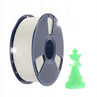 Filament SUNLU PLA Glow In The Dark 1.75mm 1kg (biało-zielony)