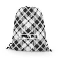 WORKO-PLECAK z Twoim imieniem Kratka 057