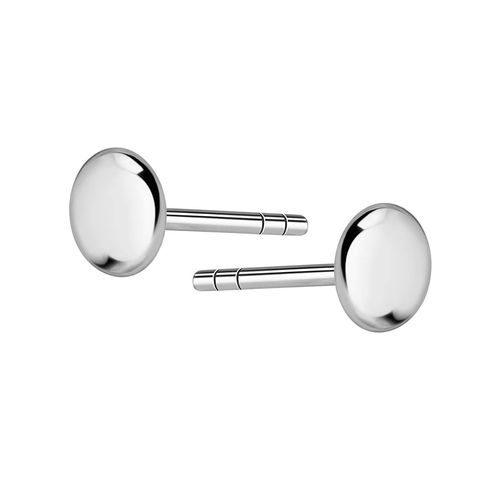 kolczyki owalne basic 5mm | srebro 925 na Arena.pl