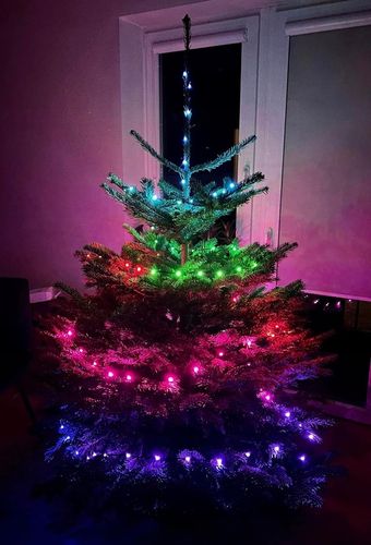 Lampki Choinkowe LED WIFI Świąteczne SMART taśma TUYA 20m 200szt MULTIKOLOR na Arena.pl