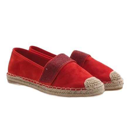 Czerwone espadryle 6548 r.39 na Arena.pl