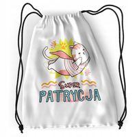 Plecak Sportowy Szkolny Dla Patrycji Córki Dziecka Z Nadrukiem Ze Zdjęciem