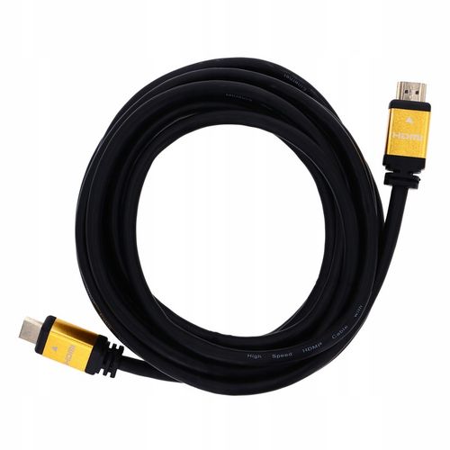 KABEL PRZEWÓD HDMI - HDMI 2.0 5M UHD 2160P 4K 60Hz 3D 48bit 18GBPS HDR 5M na Arena.pl