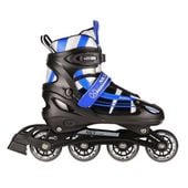 Łyżworolki 2w1 NH18366A granatowe z płozą hokejową Nils Extreme 35-38