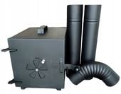 PALENISKO MAX DO WĘDZARNI 2RURY KOLANO ZESTAW XXXL