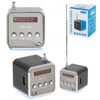 Radio akumulatorowe przenośne głośnik Bluetooth małe kompaktowe przenośne