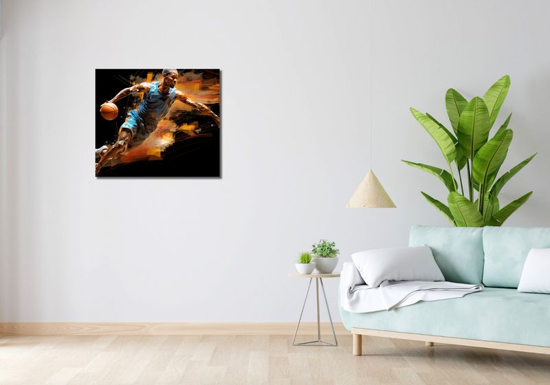 Obraz 70x60cm Przełomowy Drybling zdjęcie 2