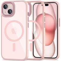 TECH-PROTECT MAGMAT MAGSAFE IPHONE 15 PINK/CLEAR