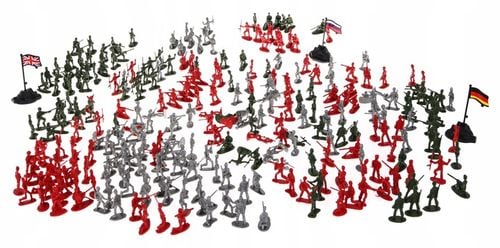 zestaw ŻOŁNIERZYKÓW figurki 300 szt. dla fana militariów na Arena.pl