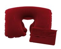 Zagłówek podróżny KEMER COMFORTABLE Bordowy