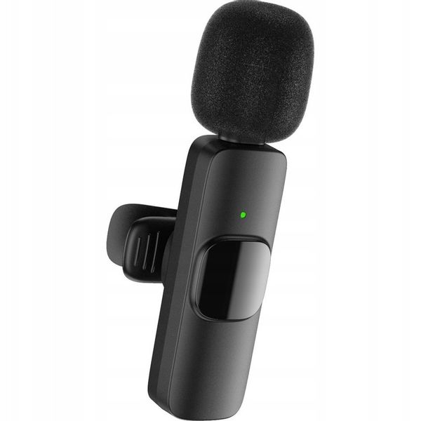 Bezprzewodowy mikrofon krawatowy Apexel do iPhone zdjęcie 12