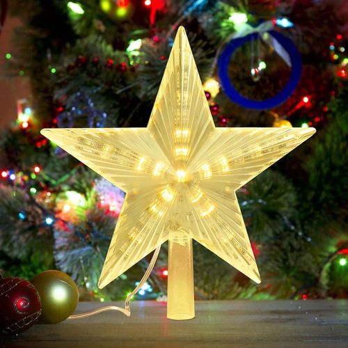 2SZT CZUBEK CHOINKOWY NA BOŻE NARODZENIE CZUBEK NA CHOINKĘ Z 31 DIODAMI LED na Arena.pl