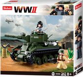 KLOCKI SLUBAN WWII Czołg BT-7 Armia Wojsko , 347 kompatybilne z LEG COB