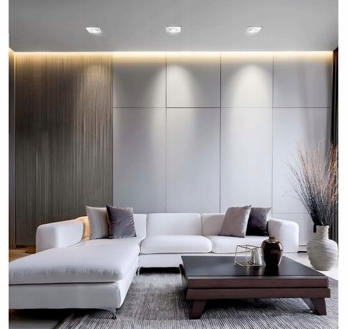 6x oprawa halogenowa SZKLANA kwadrat + LED GU10 5W na Arena.pl