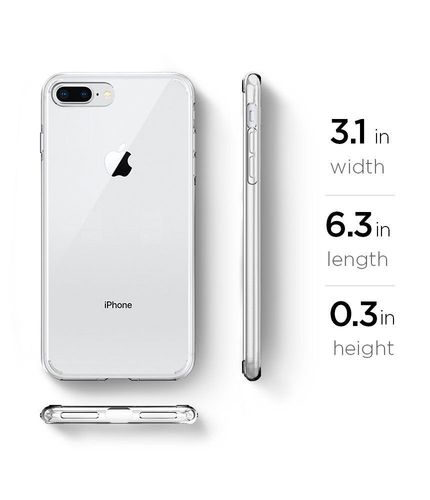 Spigen Liquid Crystal 2 Iphone 7/8 Plus Crystal Clear na Arena.pl