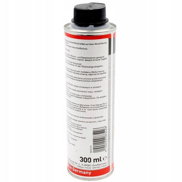 Dodatek do Oleju MoS2 Liqui Moly 300ml 8342 zdjęcie 4