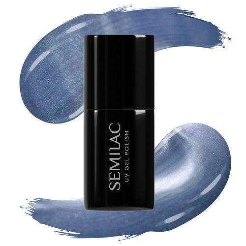 SEMILAC LAKIER HYBRYDOWY DO PAZNOKCI 665 BLUEBERRY GLOSS 7ml na Arena.pl