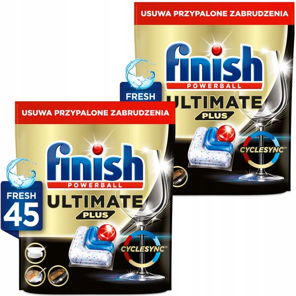 FINISH Kapsułki Ultimate Plus 45 Fresh - 2 szt. zdjęcie 16