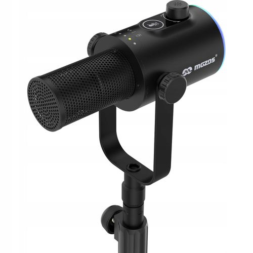 Mikrofon Mozos GM-ONE-BK dynamiczny mikrofon studyjny USB-C i XLR na Arena.pl