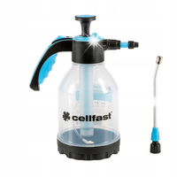 CELLFAST RĘCZNY OPRYSKIWACZ CIŚNIENIOWY 1,5L + LANCA PRZEZROCZYSTY C 42-215