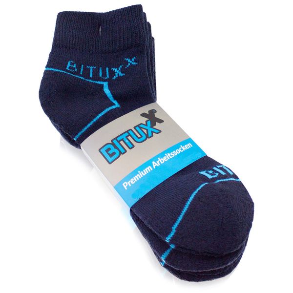 18328x2 skarpetki męskie 6 Par 39-42 granatowe robocze wzmacniane zdjęcie 1