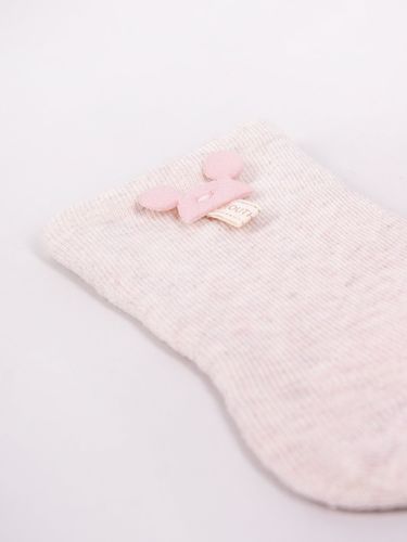 Skarpety dziewczęce frotte z elementem 3D 3PAK 17-19 YOCLUB na Arena.pl