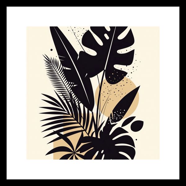 Plakat 20x20cm Tropikalny Raj zdjęcie 3