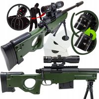 AWP KARABIN SNAJPERKA NA KULKI AIR SOFT GUN LUNETA