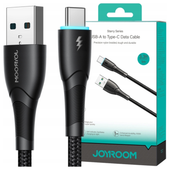 kabel joyroom sa32-ac3 starry usb do usb-c, 3a, 1m czarny